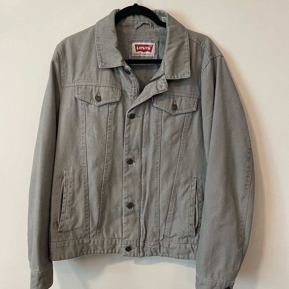 Levi's Classic Gray Men's Denim Jacket